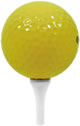 Golf ball and tee